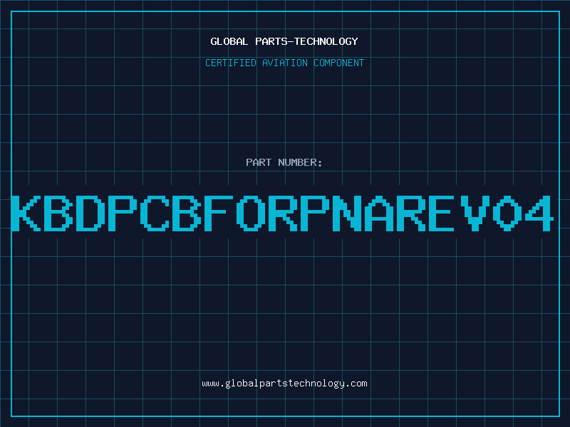 Aviation Part KBDPCBFORPNAREV04
