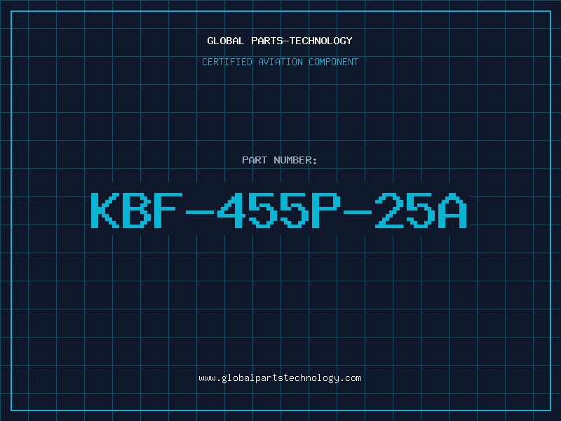 Aviation Part KBF-455P-25A