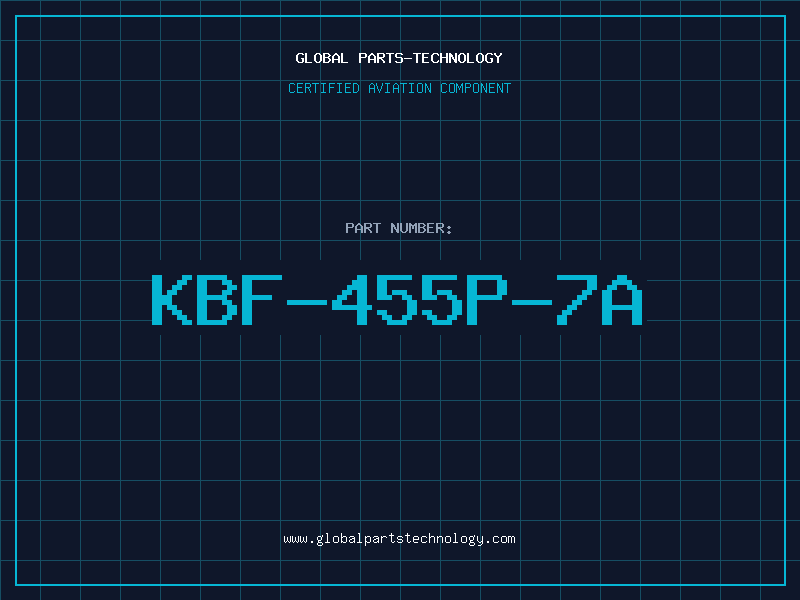 Aviation Part KBF-455P-7A