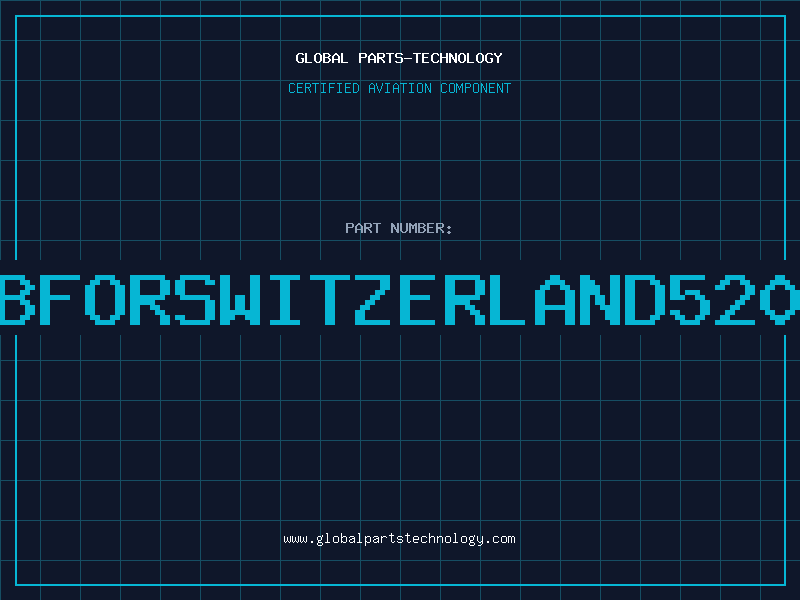 Aviation Part KBFORSWITZERLAND520I