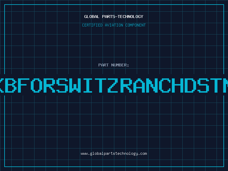 Aviation Part KBFORSWITZRANCHDSTN
