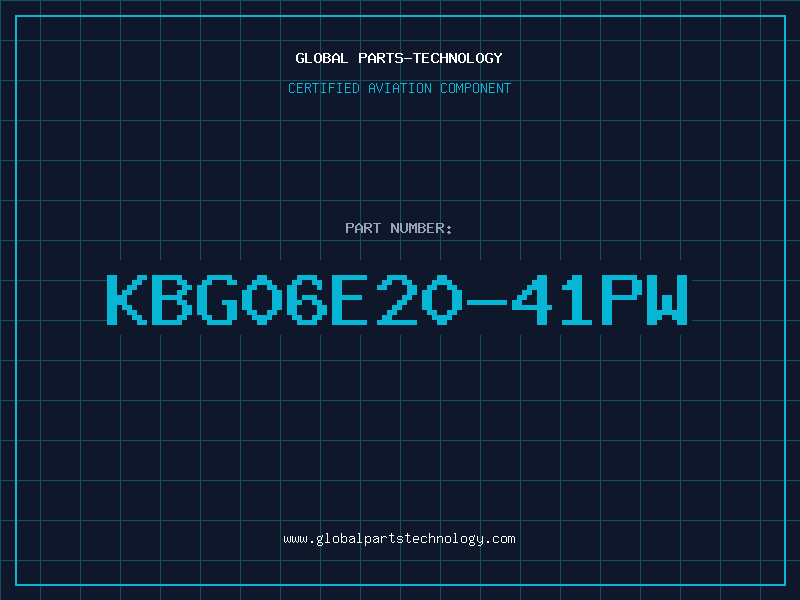 Aviation Part KBG06E20-41PW