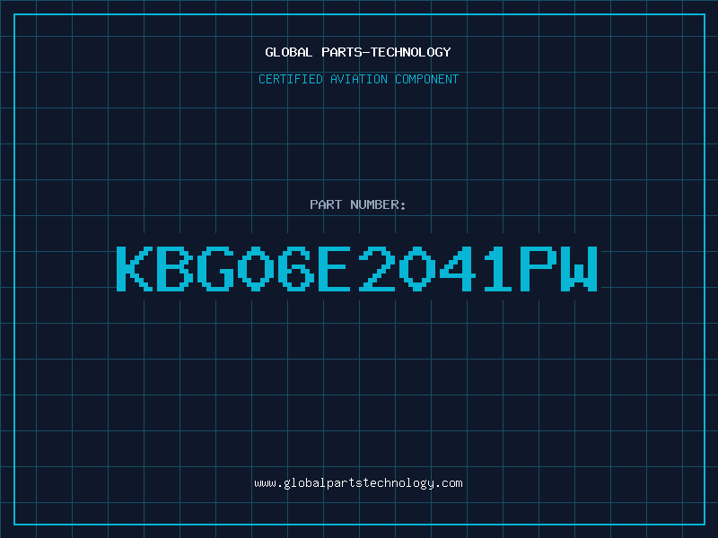 Aviation Part KBG06E2041PW