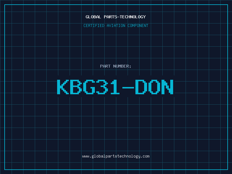 Aviation Part KBG31-DON