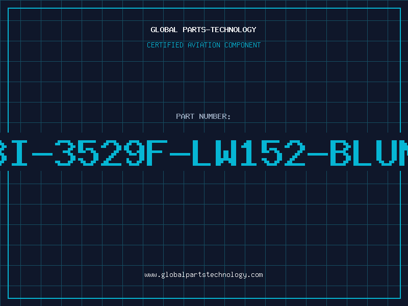 Aviation Part KBI-3529F-LW152-BLUNT