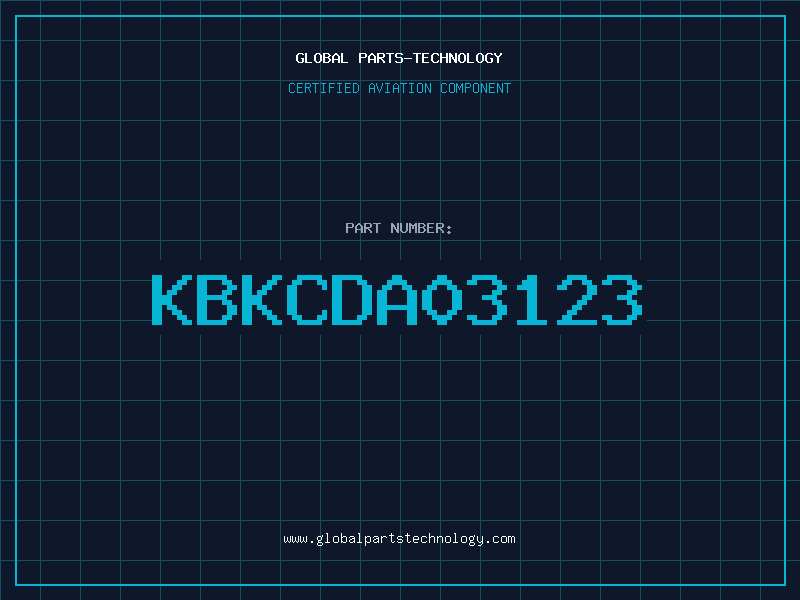 Aviation Part KBKCDA03123