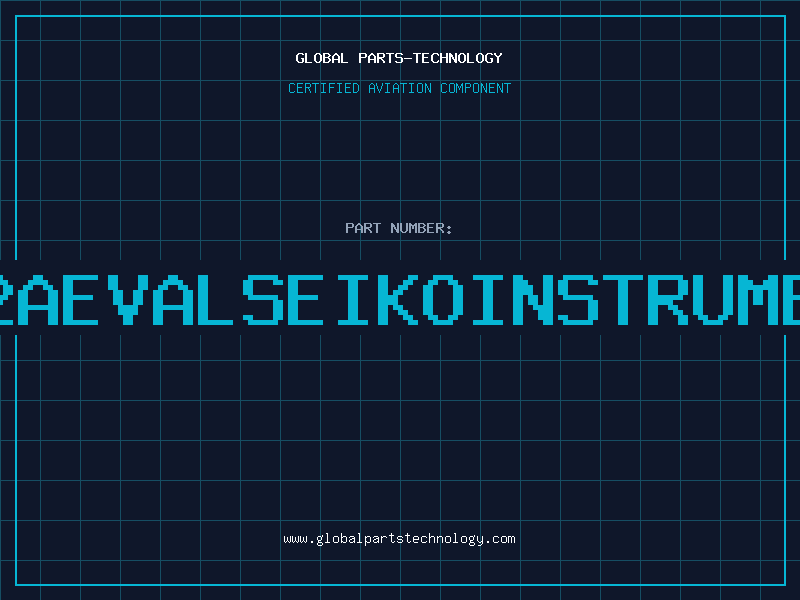 Aviation Part KBM112AEVALSEIKOINSTRUMENTSMP