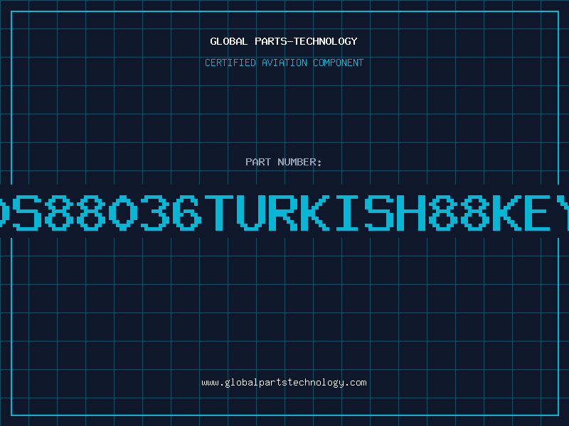 Aviation Part KBN340S88036TURKISH88KEYZIPPY