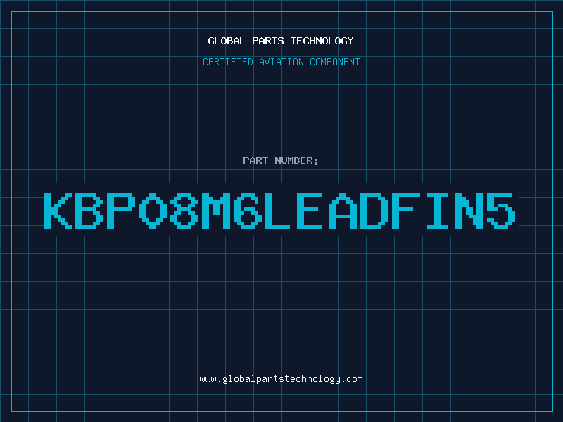 Aviation Part KBP08M6LEADFIN5