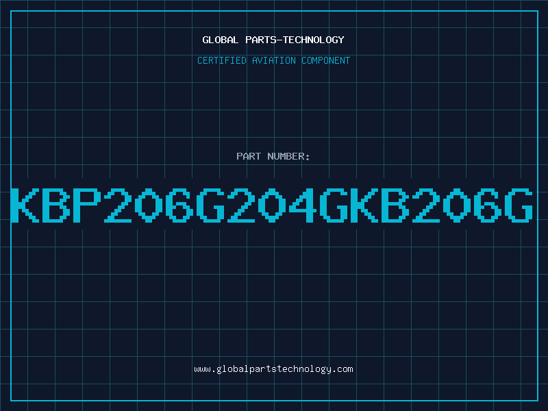 Aviation Part KBP206G204GKB206G