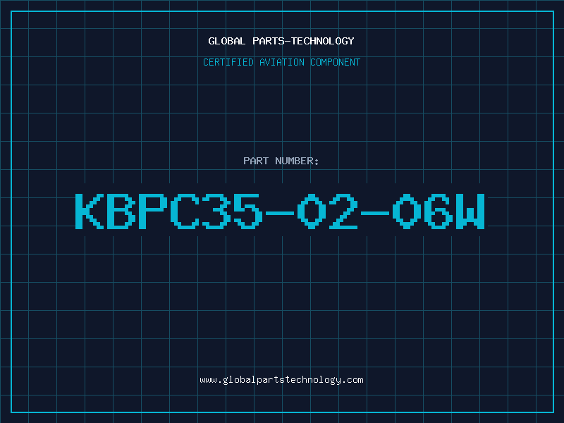 Aviation Part KBPC35-02-06W