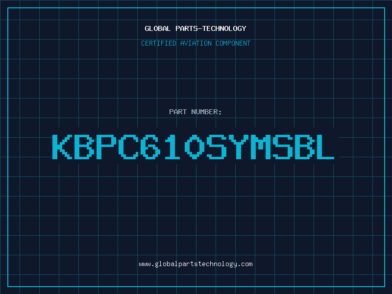 Aviation Part KBPC610SYMSBL