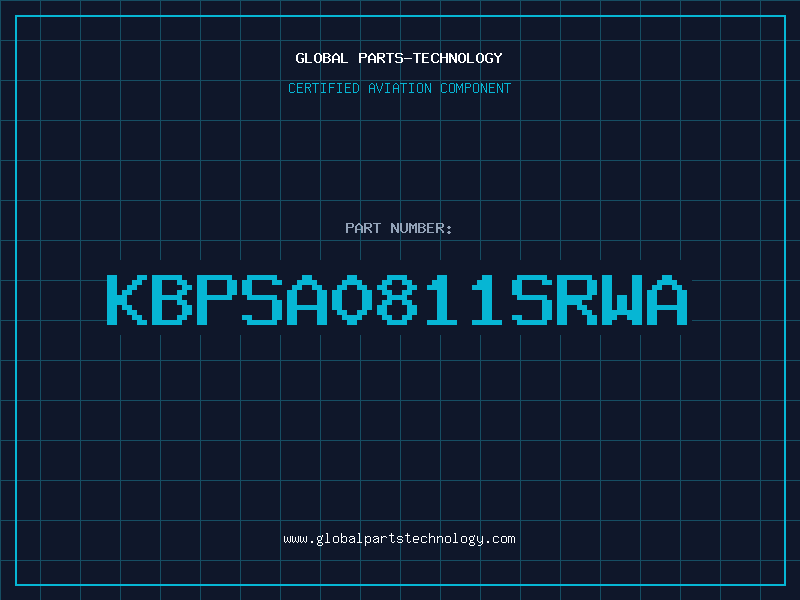 Aviation Part KBPSA0811SRWA