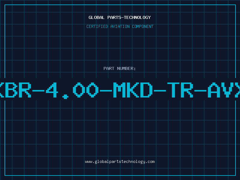 Aviation Part KBR-4.00-MKD-TR-AVX