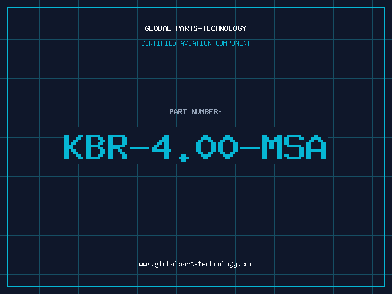Aviation Part KBR-4.00-MSA