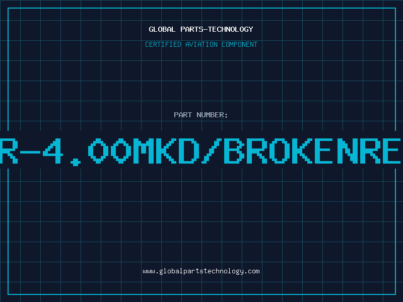 Aviation Part KBR-4.00MKD/BROKENREEL