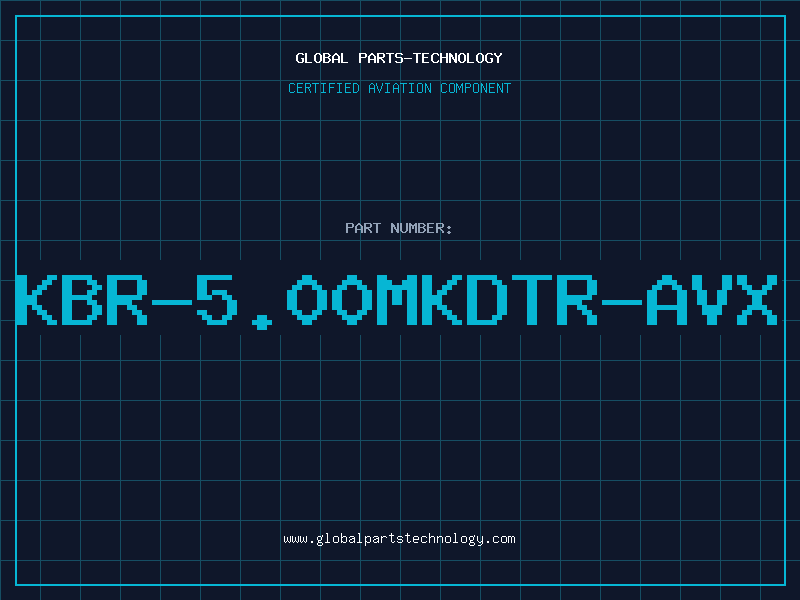 Aviation Part KBR-5.00MKDTR-AVX