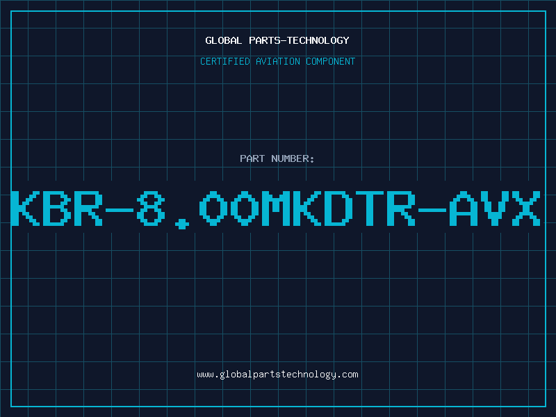 Aviation Part KBR-8.00MKDTR-AVX