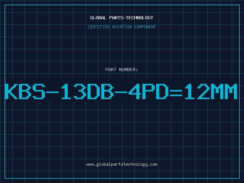 Aviation Part KBS-13DB-4PD=12MM