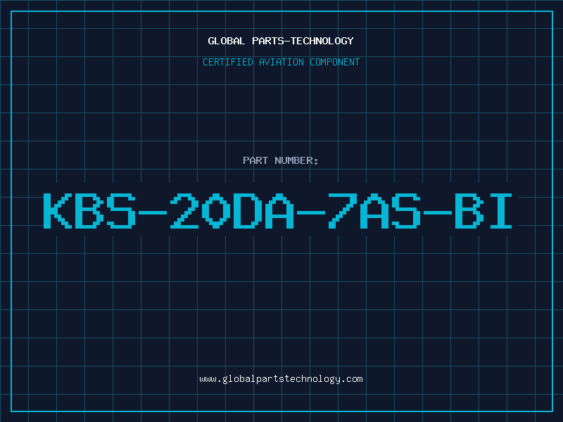 Aviation Part KBS-20DA-7AS-BI