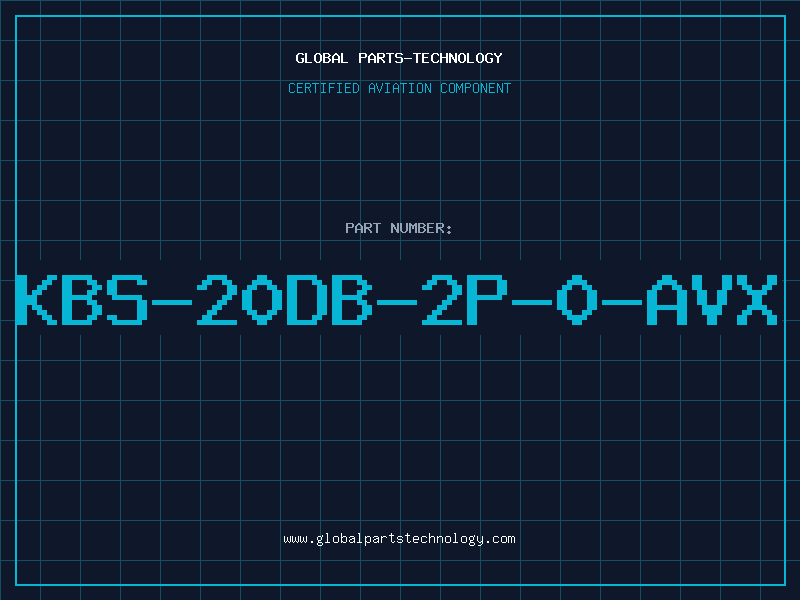 Aviation Part KBS-20DB-2P-0-AVX