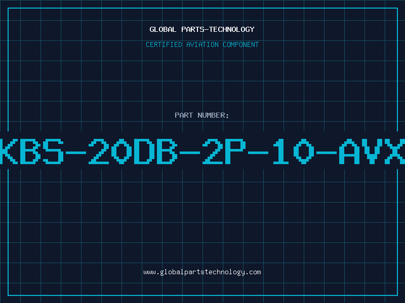 Aviation Part KBS-20DB-2P-10-AVX