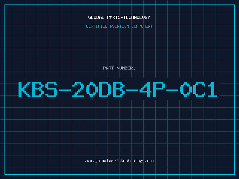 Aviation Part KBS-20DB-4P-0C1