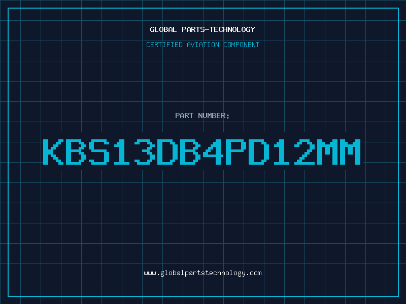 Aviation Part KBS13DB4PD12MM