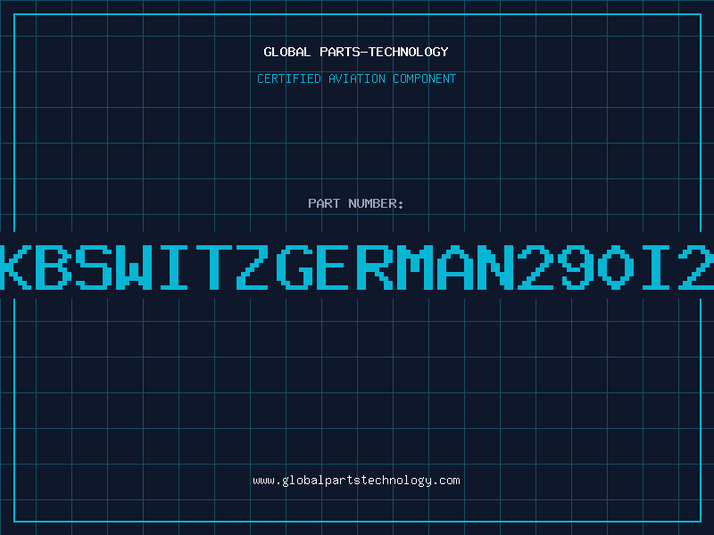 Aviation Part KBSWITZGERMAN290I2