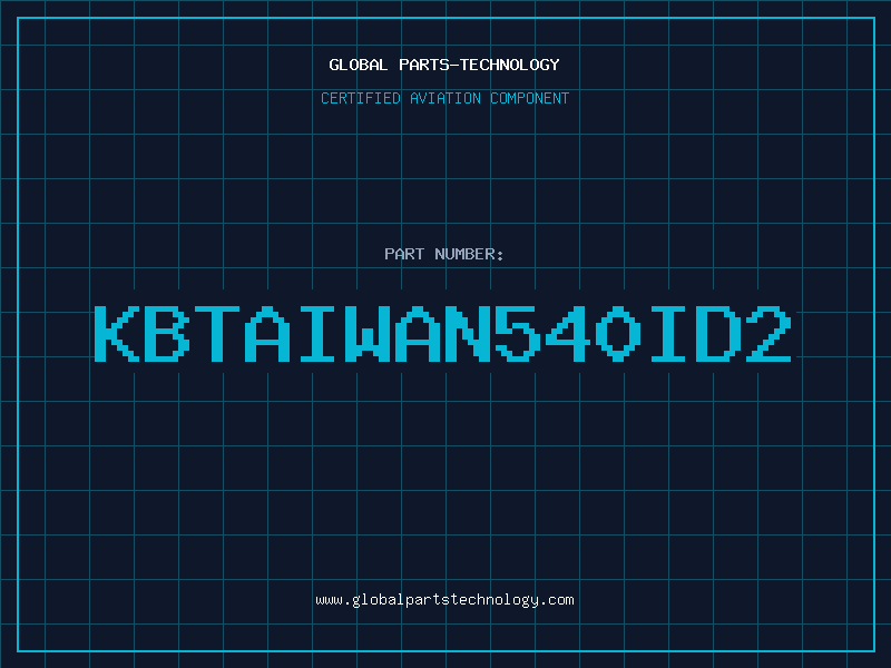 Aviation Part KBTAIWAN540ID2