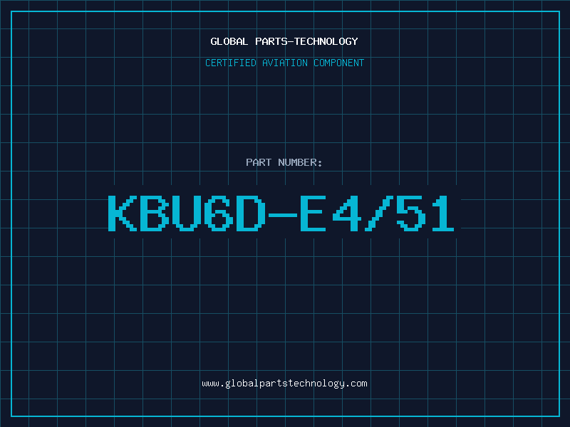 Aviation Part KBU6D-E4/51