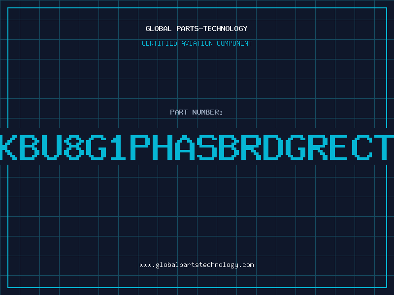 Aviation Part KBU8G1PHasBRDGRect