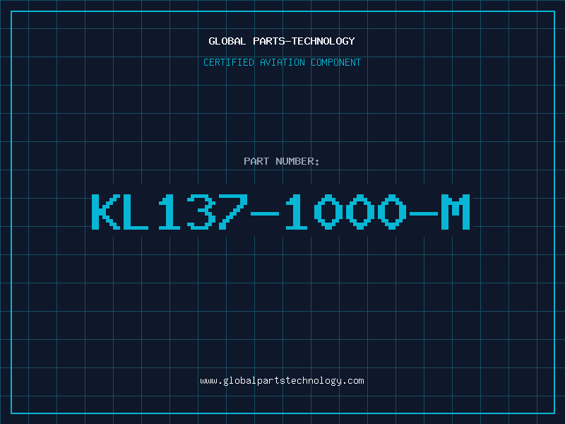Aviation Part KL137-1000-M