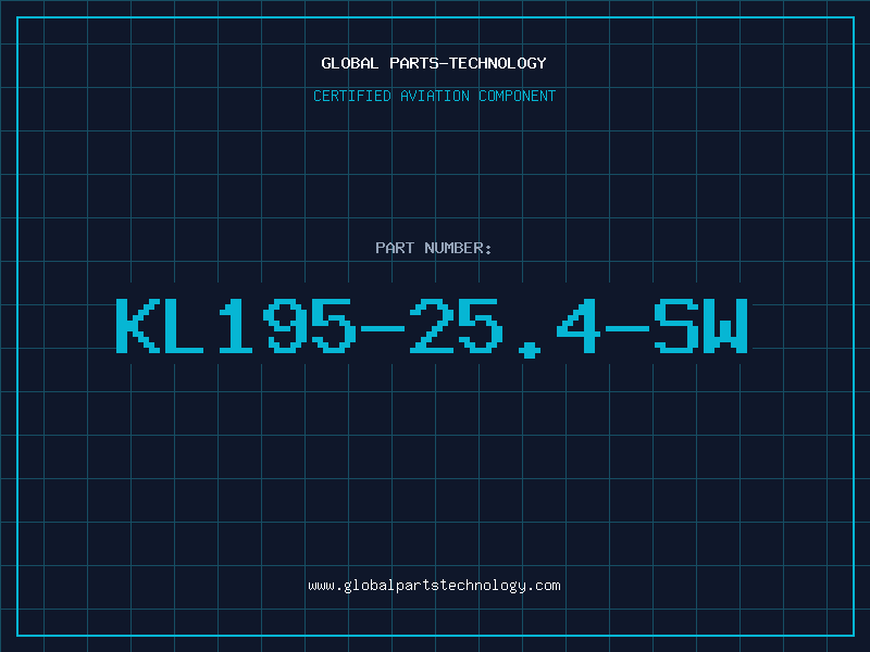 Aviation Part KL195-25.4-SW