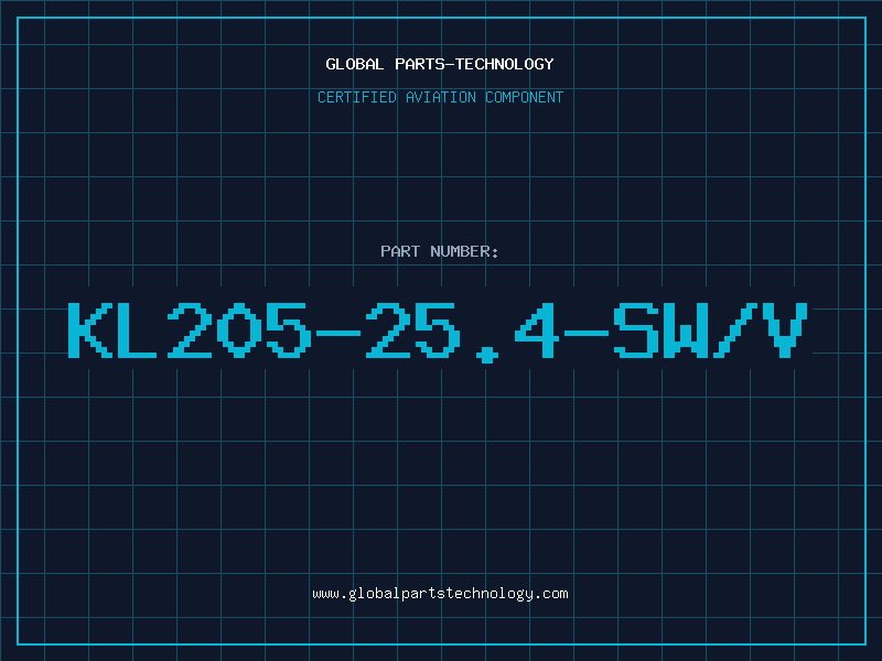 Aviation Part KL205-25.4-SW/V
