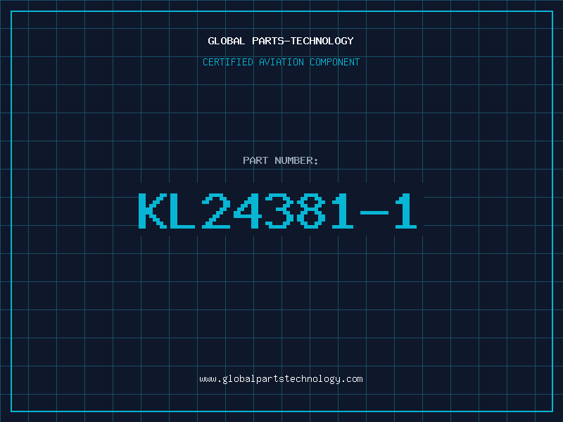 Aviation Part KL24381-1