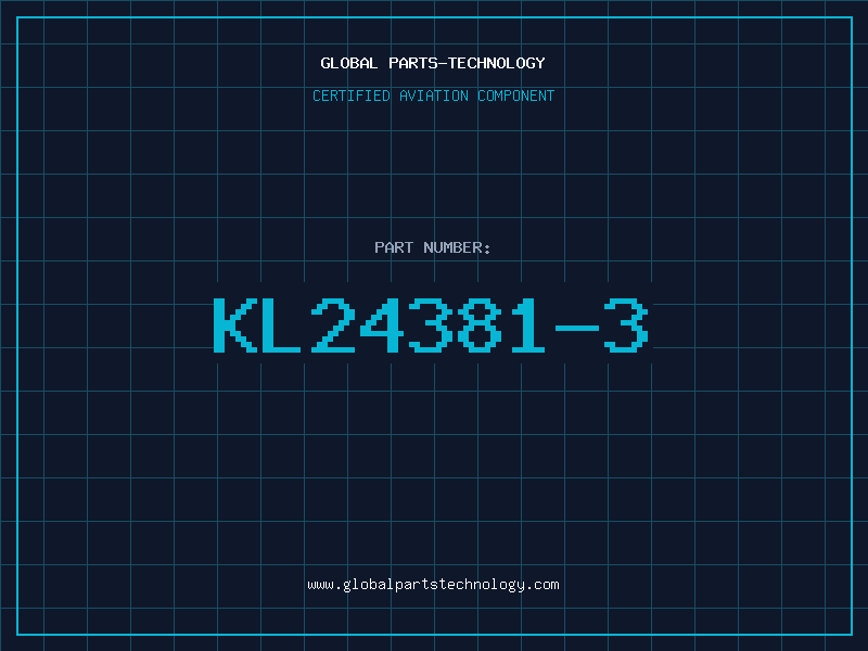 Aviation Part KL24381-3