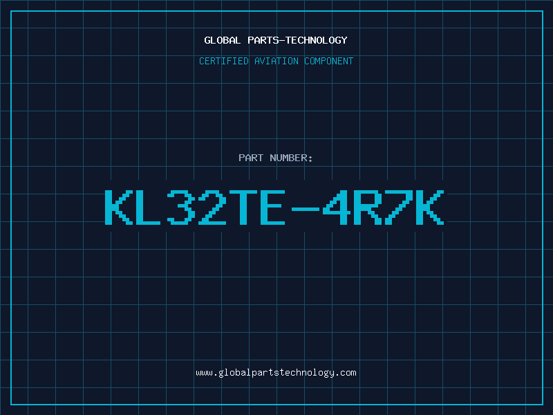 Aviation Part KL32TE-4R7K