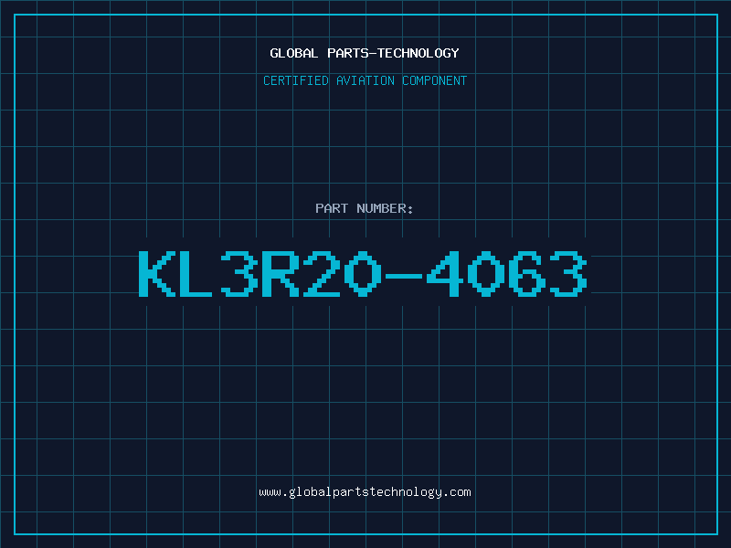 Aviation Part KL3R20-4063
