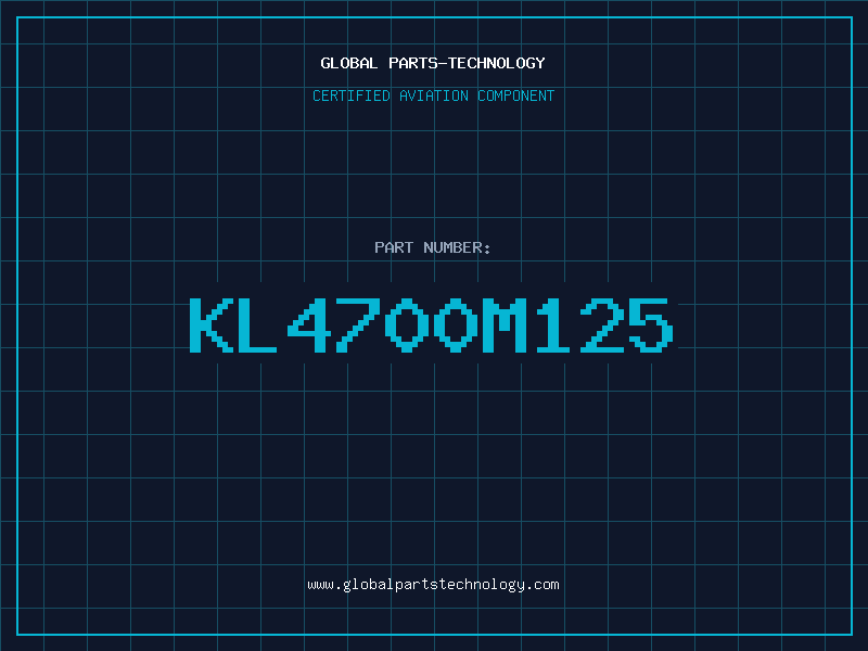 Aviation Part KL4700M125