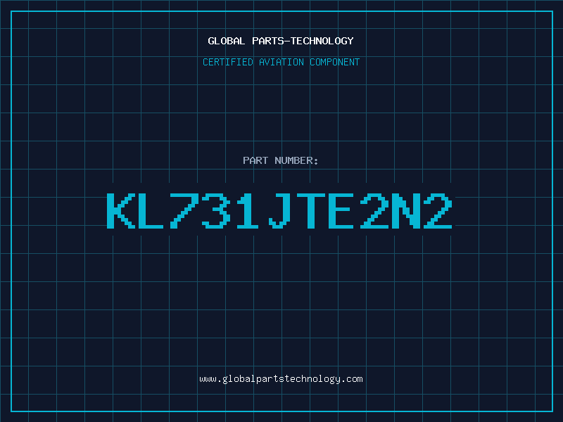 Aviation Part KL731JTE2N2