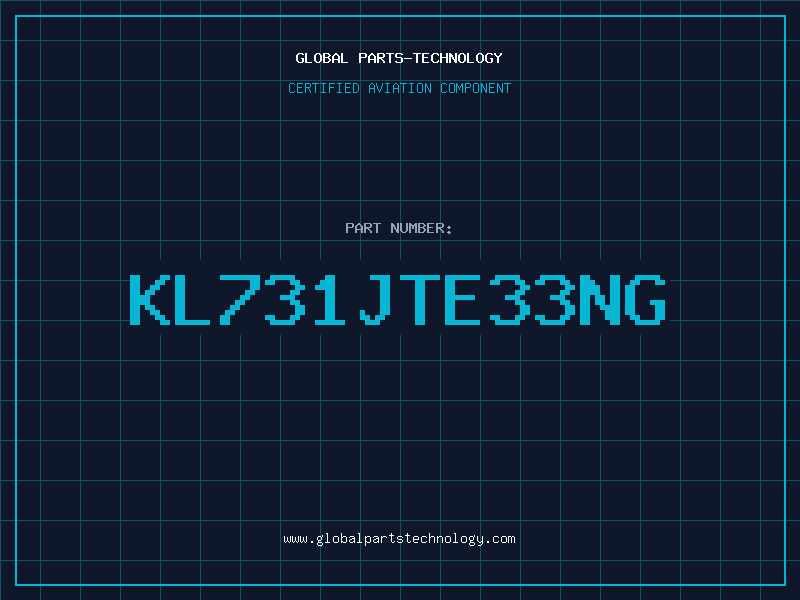 Aviation Part KL731JTE33NG