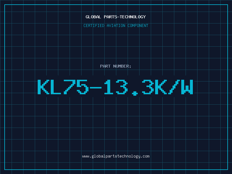 Aviation Part KL75-13.3K/W