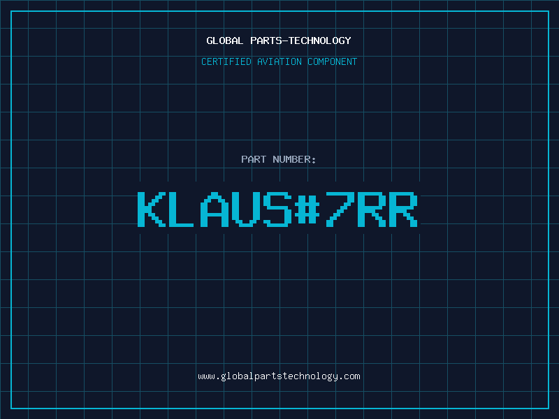 Aviation Part KLAUS#7RR