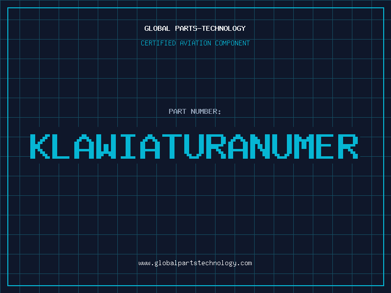 Aviation Part KLAWIATURANUMER