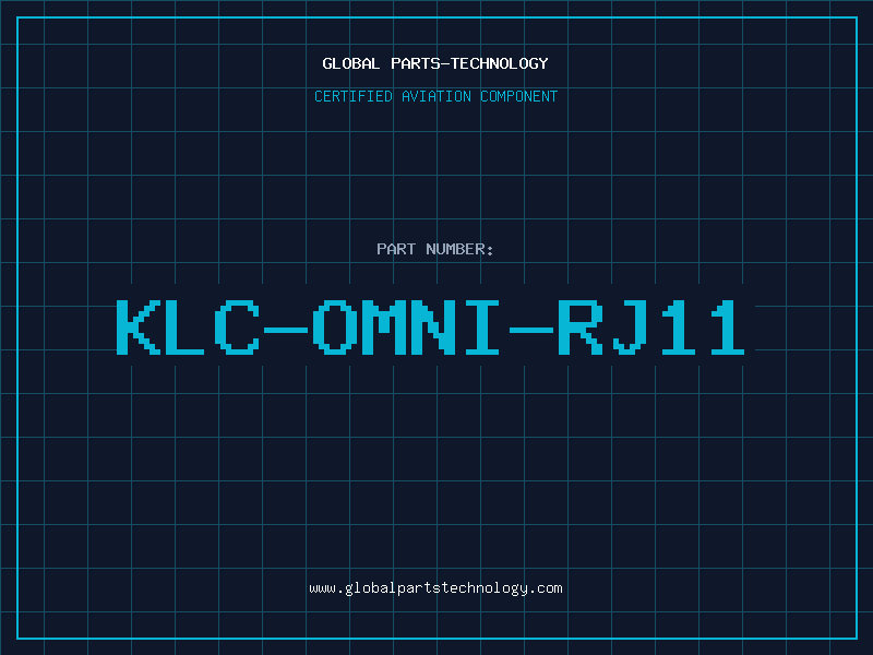 Aviation Part KLC-OMNI-RJ11
