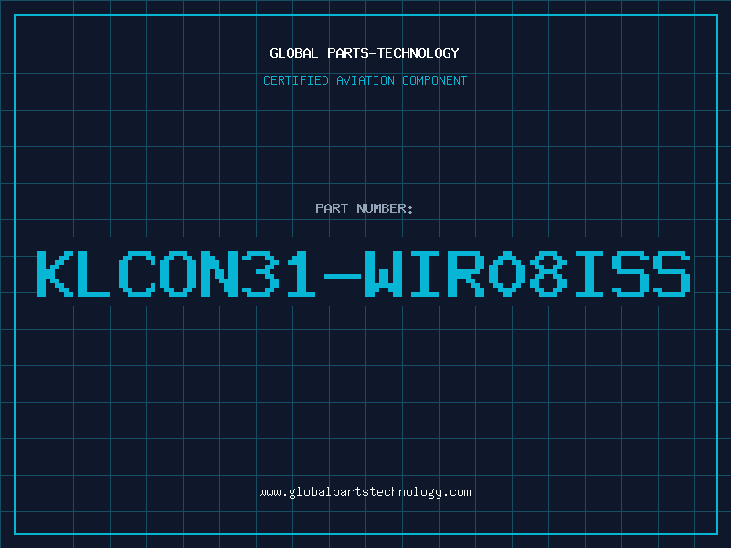 Aviation Part KLCON31-WIR08ISS