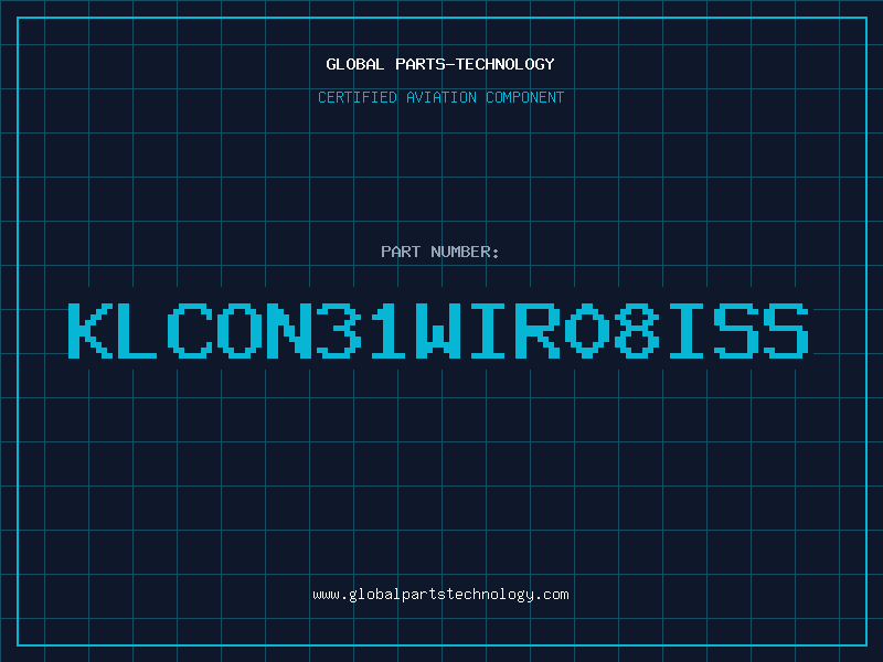 Aviation Part KLCON31WIR08ISS