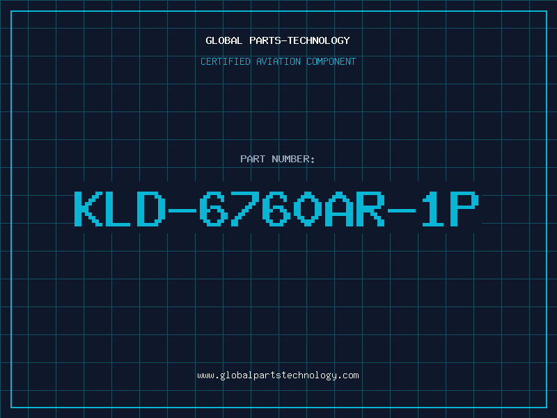 Aviation Part KLD-6760AR-1P