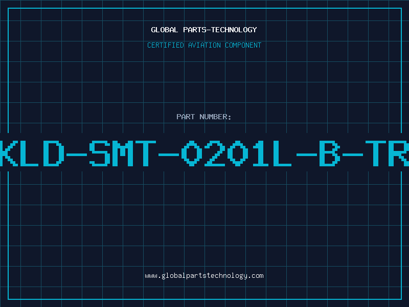 Aviation Part KLD-SMT-0201L-B-TR